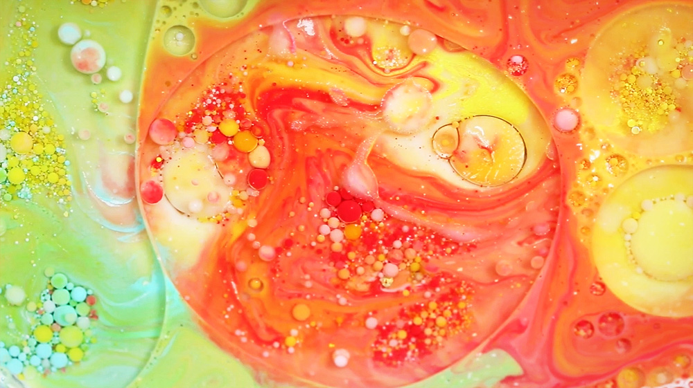 Colorful Liquids In Motion 3a